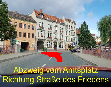 3 Abzweig Amtsplatz Straße des Friedens